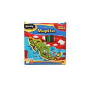Lápices de Colores Mapita Dixon Cortos 12 piezas